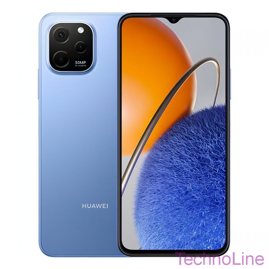 Смартфон HUAWEI Nova Y61 4/128GB Сапфировый Синий RU