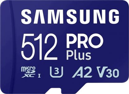 Карта памяти microSDXC UHS-I U3 Samsung Pro PLUS 512 ГБ фото