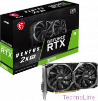 Видеокарта GeForce RTX 3050 8Gb MSI Ventus 2X XS 8G OC