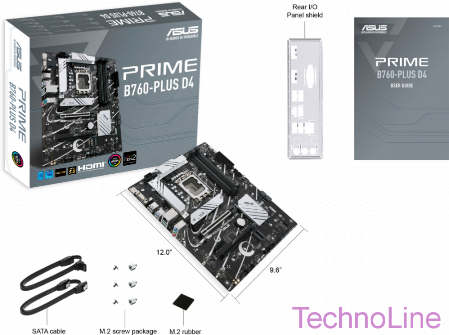 Материнская плата 1700 ASUS PRIME B760-PLUS D4