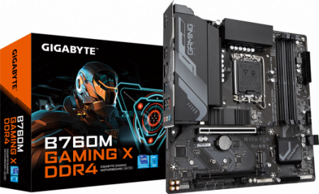 Материнская плата 1700 Gigabyte B760M Gaming X DDR4