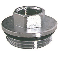 FAR переходник концевой 1" НР x 3/4" ВР хромированный FK 4200 134