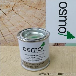 Новинка! Защитное масло - лазурь для древесины для наружных работ OSMO 903 Серый базальт 0,22 л Holzschutz Ol-Lasur Osmo-903-0,22 12100047_2