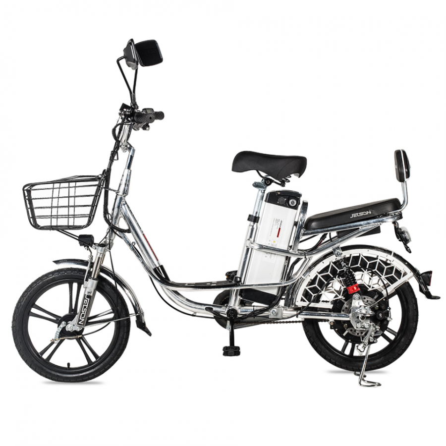 Электровелосипед Jetson Pro Max Ultra (60V21Ah) (гидравлика) Серебро 2024