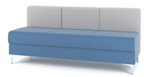 Модуль дивана прямой, трёхместный М6 - soft room