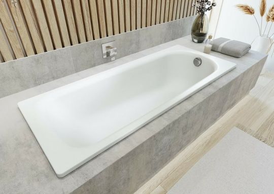 Стальная ванна Kaldewei Saniform Plus 371-1 170x73 112900013001 с покрытием Easy-clean схема 2