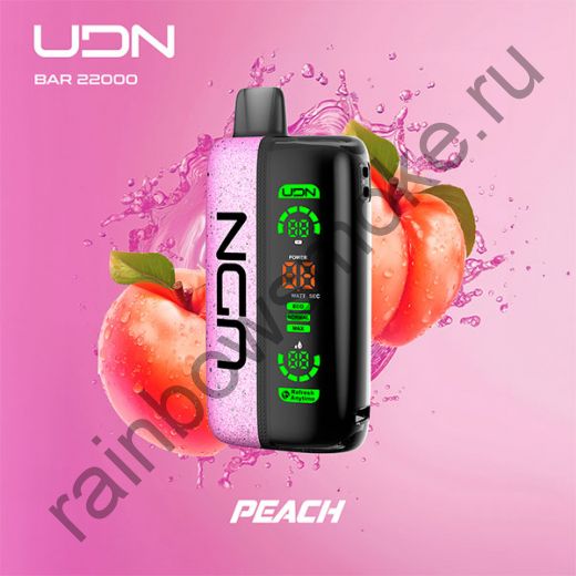 Электронная сигарета UDN BAR 22000 - Peach (Персик)