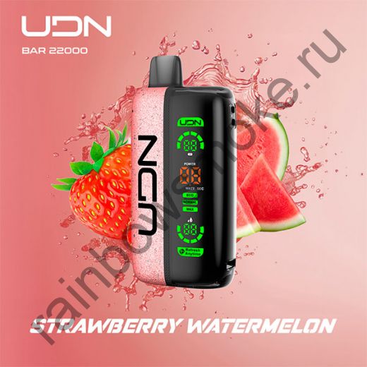 Электронная сигарета UDN BAR 22000 - Strawberry Watermelon (Клубника Арбуз)