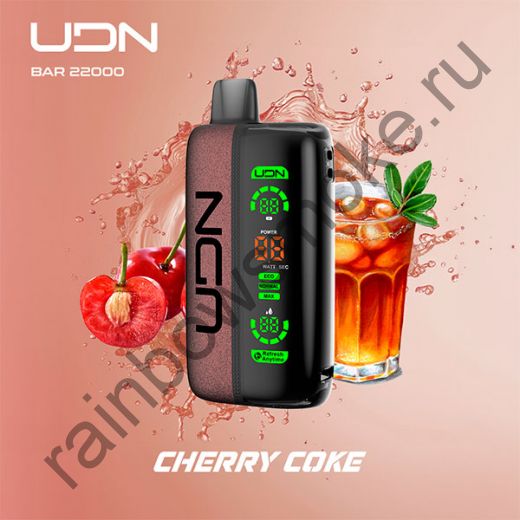 Электронная сигарета UDN BAR 22000 - Cherry Сoke (Вишня Кола)