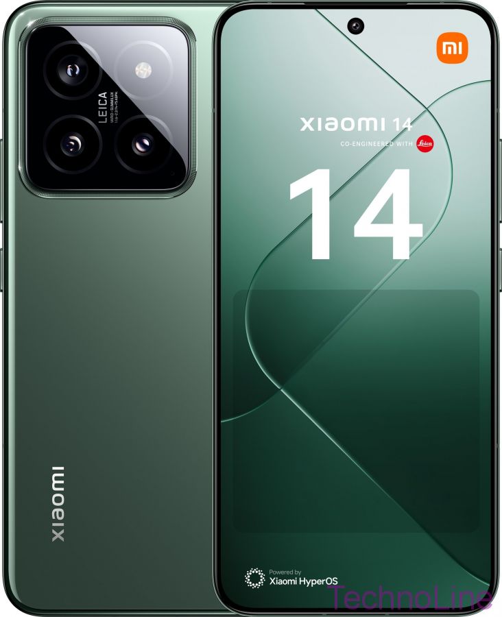 Xiaomi 14 ,16/512ГБ, зелёный китайская версия CN