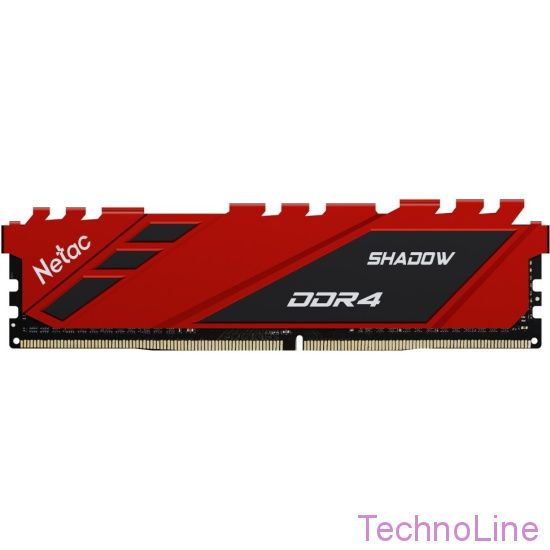 Модуль памяти DDR4 8Gb Netac 3200 Shadow NTSDD4P32SP-08R