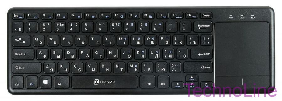 Клавиатура Oklick 830ST Black USB