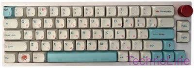 Клавиатура Epomaker TH66 White Sushi