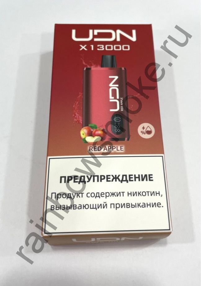 Электронная сигарета UDN X 13000 - Red Apple (Красное Яблоко)