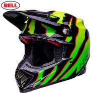Шлем Bell Moto-9S Flex Claw, Черно-зеленый