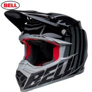Шлем Bell Moto-9S Flex Sprint, Черно-серый