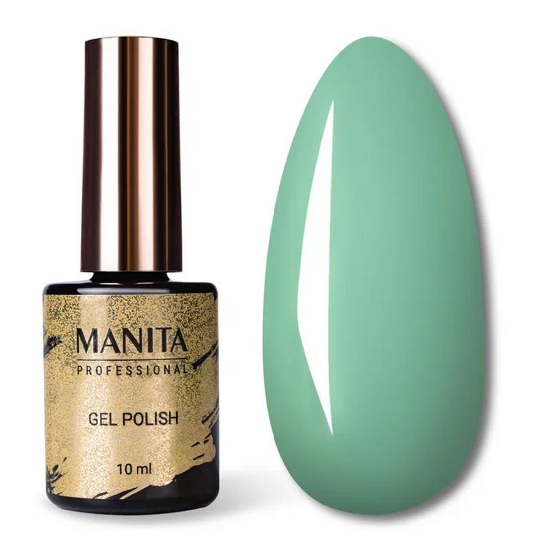 Гель лак MANITA PROFESSIONAL CLASSIC №071 "MINT GREEN" (10 мл)