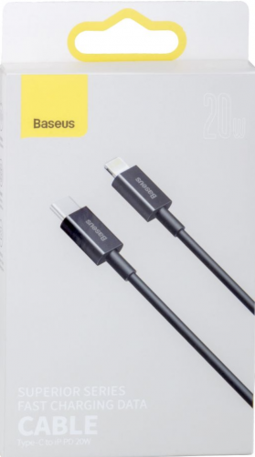 Кабель Baseus Superior Series Fast Type-C - Lightning PD 20W 2m