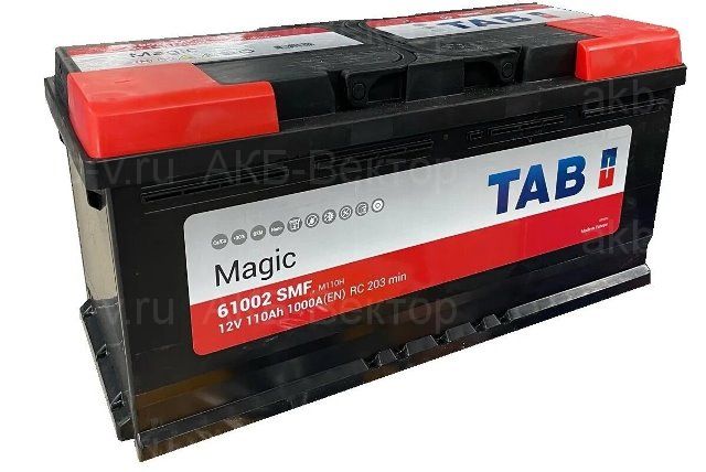 Аккумулятор Tab Magic110Ач 1000А(EN) под заказ