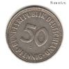 ФРГ 50 пфеннигов 1950 J