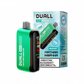 Одноразовая ЭС Duall Bar 12000 - Мятная Жвачка (Mint Gum)