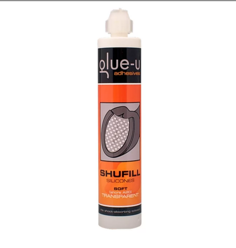 Glue-U SHUFILL Silicones 250 мл бесцветный A20, с адгезией