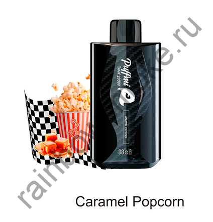 Электронная сигарета Puffmi Tank 20000 - Caramel Popcorn (Карамельный Попкорн)