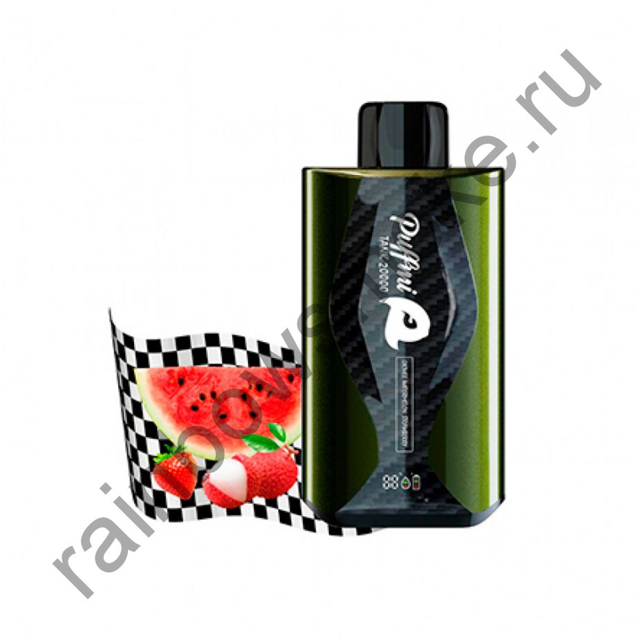 Электронная сигарета Puffmi Tank 20000 - Lychee Watermelon Strawberry (Личи Арбуз Клубничный)