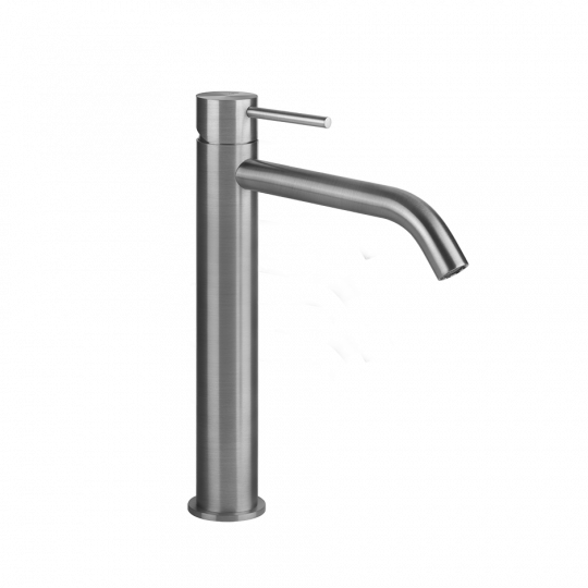 Изображение Gessi Flessa смеситель для раковины 54006239 сталь браш