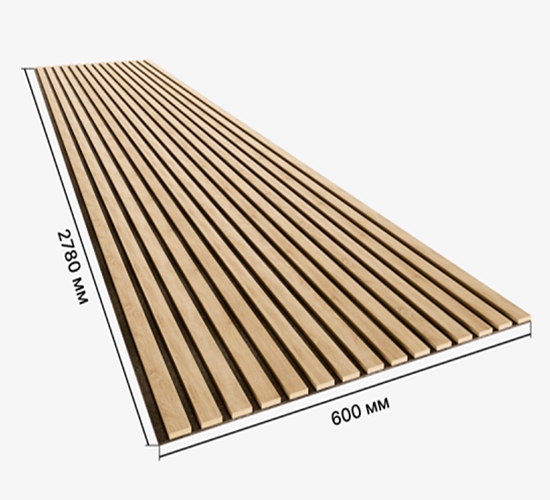 Панель Акустическая TREND (дуб Сонома)