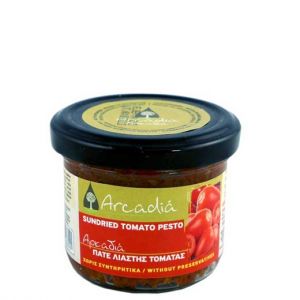 Соус Песто из вяленых томатов Arcadia Sun Dried Tomato Pesto 100 г - Греция