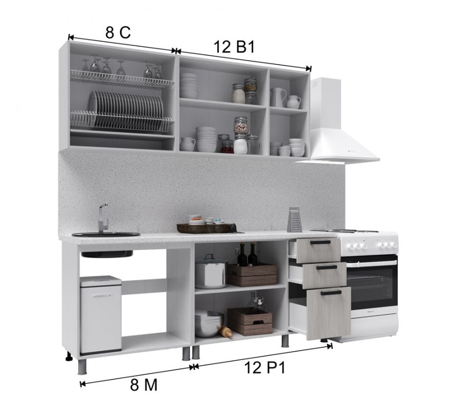 Вильма  Кухонный гарнитур  2,0м