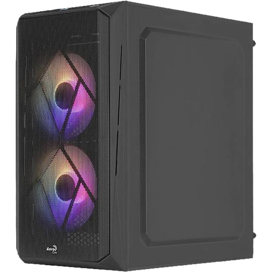 Корпус AeroCool Cs-107-A-BK-v2 FRGB Black