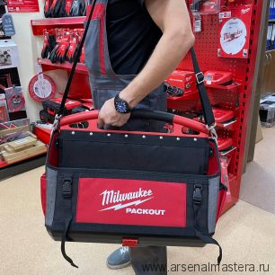 Сумка для инструмента пустая 50 см, отделений 36 шт, нейлоновая MILWAUKEE PACKOUT 4932464086