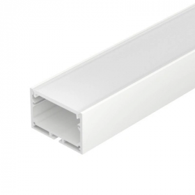 Профиль с Экраном Arlight SL-LINE-4932-2500 WHITE+OPAL Белый, Алюминий 036304 / Арлайт