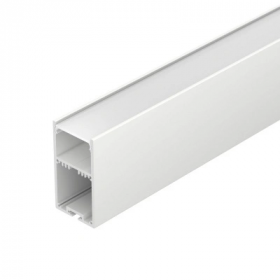 Профиль с Экраном Arlight SL-LINE-3667-2500 WHITE+OPAL Белый, Алюминий 036303 / Арлайт