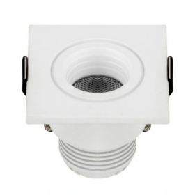 Светильник Светодиодный Arlight LTM-S46x46WH 3W Day White 30deg Белый, Металл 014918 / Арлайт