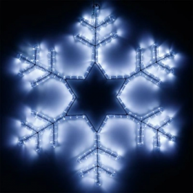 Фигура Arlight ARD-Snowflake-M4-750x750-324LED White Металл+ПВХ 025307 / Арлайт