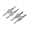 Коннектор Силовой Arlight ARL-2pin-Mini Серебристый, Металл 021552 100шт. / Арлайт