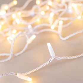 Гирлянда Светодиодная Arlight ARD-String-Classic-10000-White-100LED-Milk-Flash Warm Белый, ПВХ 031205 / Арлайт