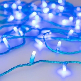 Гирлянда Светодиодная Arlight ARD-String-Classic-10000-Blue-100LED-Milk-Flash Blue Синий, ПВХ 031199 / Арлайт