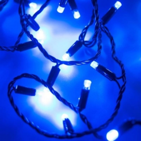 Гирлянда Светодиодная Arlight ARD-String-Classic-10000-Black-100LED-STD Blue Черный, ПВХ 025802 / Арлайт