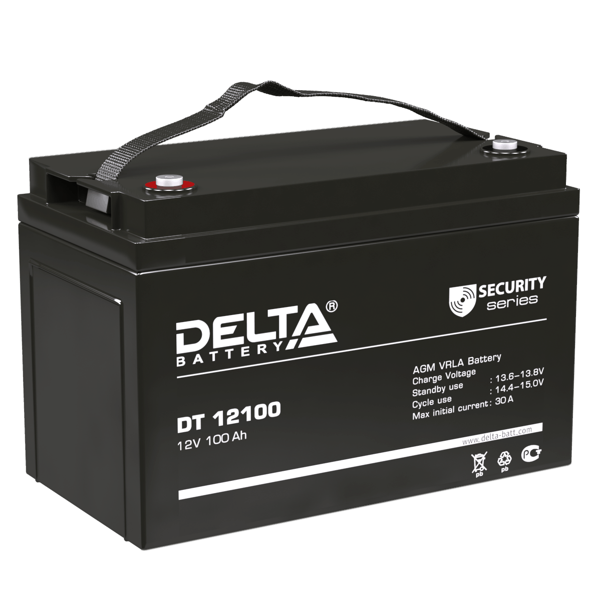 Аккумуляторная батарея Delta DT 12100