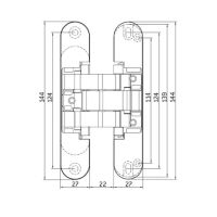 Петля скрытая Morelli HH-16 схема