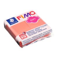 Пластика-полимерная глина запекаемая 57г FIMO soft розовый грейпфрут 8020-T20