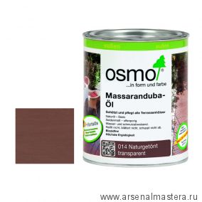 Масло для террас Osmo 014 для массарандуба Натуральный тон 0,75 л Terrassen-Ole для наружных работ Osmo-014-0,75 11500084