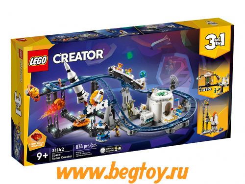 Конструктор LEGO Creator 31142 Космические американские горки