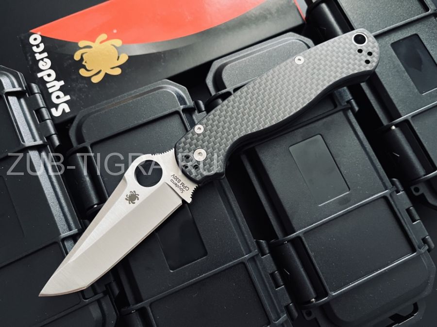 Нож Spyderco C81 Paramilitary 2 Tanto Carbon