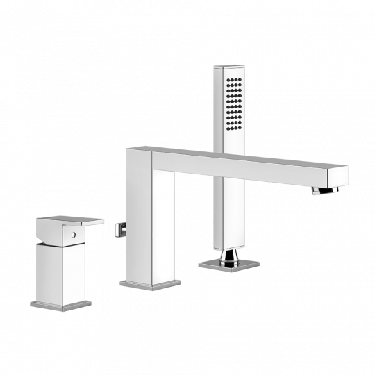 Смеситель для ванны и душа Gessi Rettangolo 20037 ФОТО