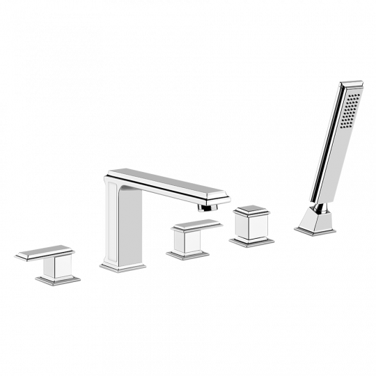 Смеситель для ванны и душа Gessi Eleganza 46040 ФОТО